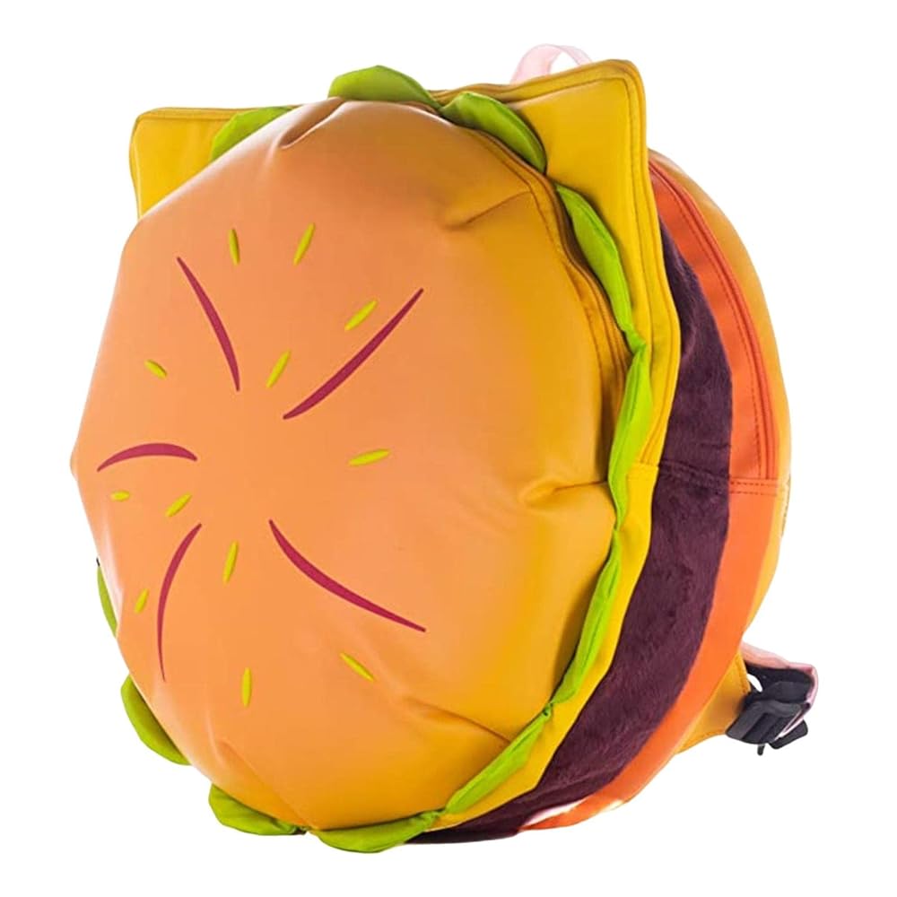 チーズバーガー バックパック ホルダー ジッパー リュック リュックサック チーズバーガー バックパック ホルダー ジッパーポータブル